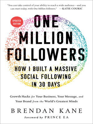 cover image of One Million Followers, Updated Edition: How I Built a Massive Social Following in 30 Days